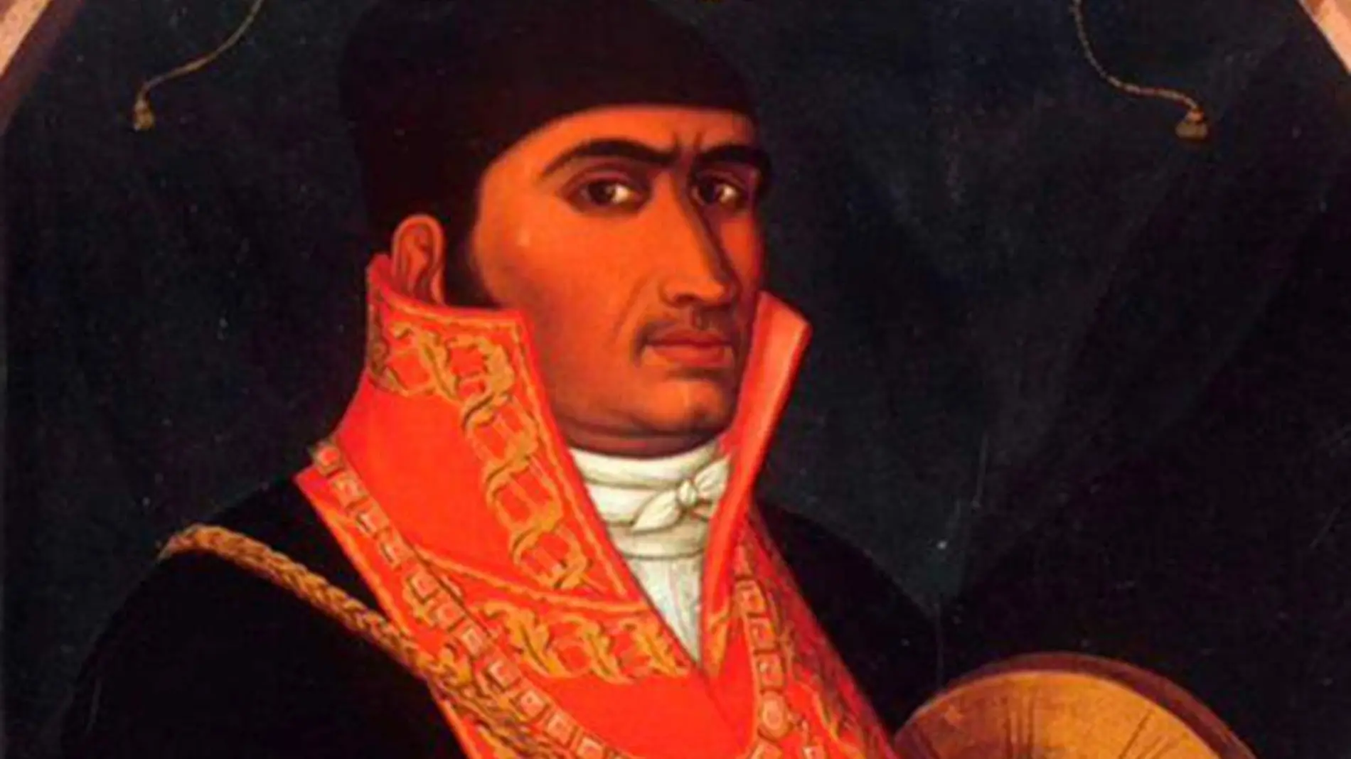 Retrato de José María Morelos y Pavón Foto X SEGOB mx